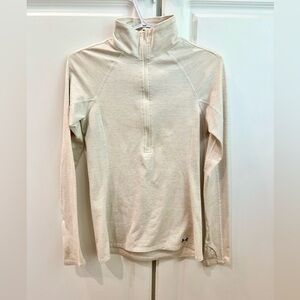 Long Sleeve Under Armour Yoga Jacket-  Size Small- Crème Color